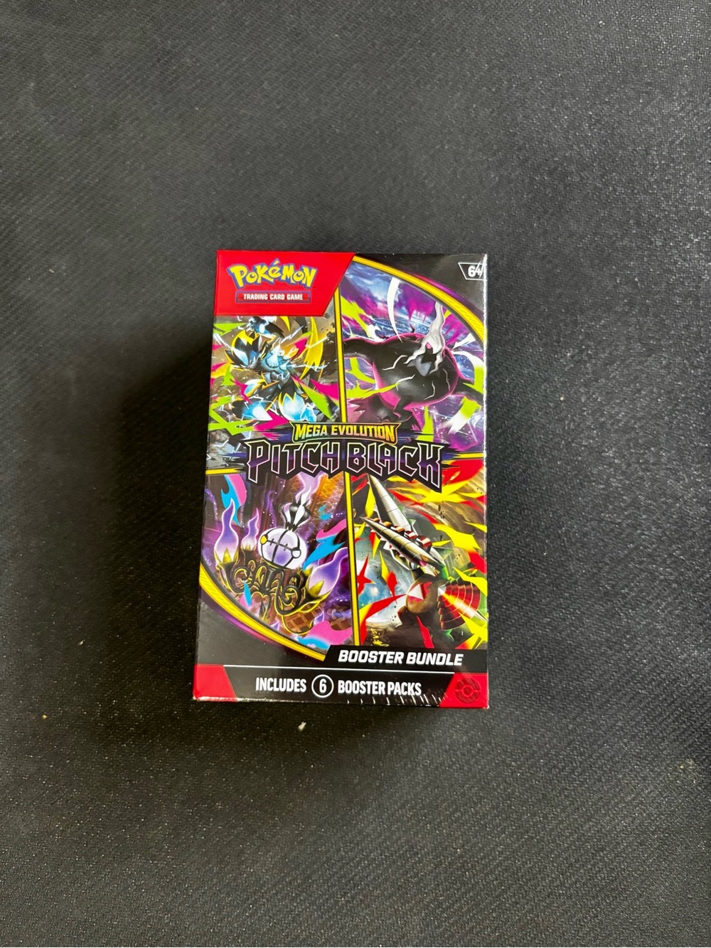Brand New! Pokemon Mega Evolution Pitch Black Booster Bundle